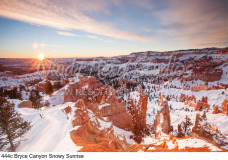 444c Bryce Canyon Snowy Sunrise preview
