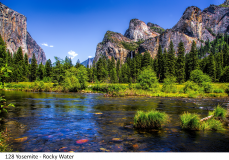 128 Yosemite - Rocky Water