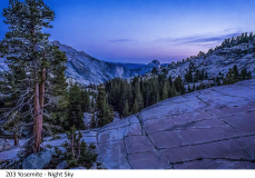 203 Yosemite - Night Sky