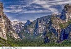 204 Yosemite - Mountains